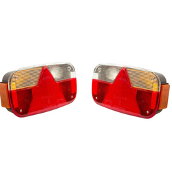 ASPÖCK MULTIPOINT III Rückleuchten 8 Funktionen links+rechts