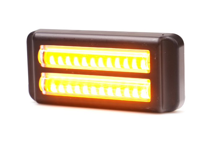 Warnleuchte WAŚ 2469 W284 LED-Blinkleuchte orange MASTER/SLAVE