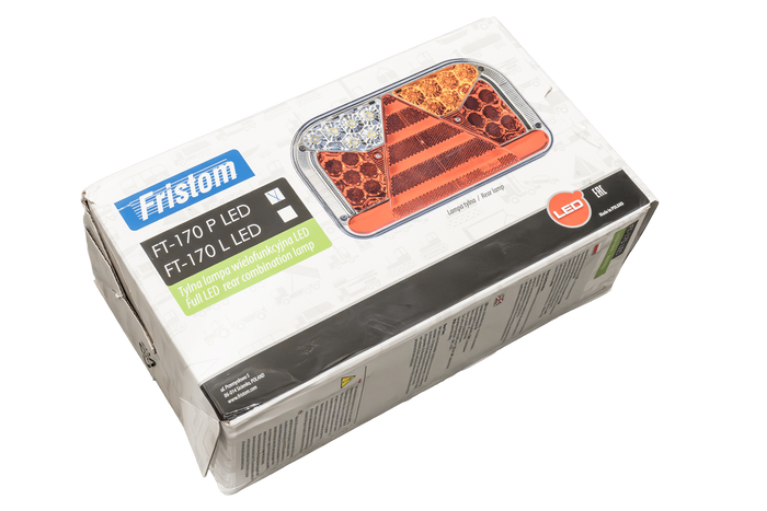 Steckdose Rückleuchte FRISTOM FT-170 LED 6 Funktionen rechts
