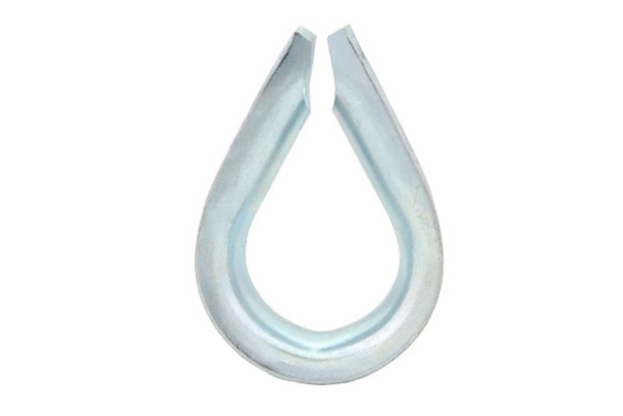 DROMET KU.3 Seilkausche, Stahlkordel, 3mm