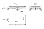 Einachsiger Anhänger auf Blattfedern 264x150 UNITRAILER GARDEN 265/R KIPP mit H-0-Rahmen und grauer Plane