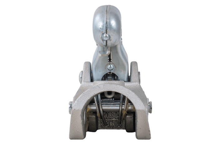 KNOTT K35-A Kugelkopfkupplung für einen 3500kg Anhänger mit einer 50mm Rohrdeichsel, Gusseisen