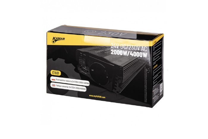 Spannungswandler 24V/230V (2000/4000W) KAMAR E1931