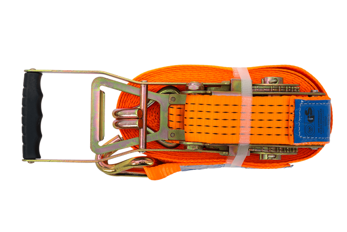 UNITRAILER ERGO 10m/50mm/5t oranges Transportband mit Spanner