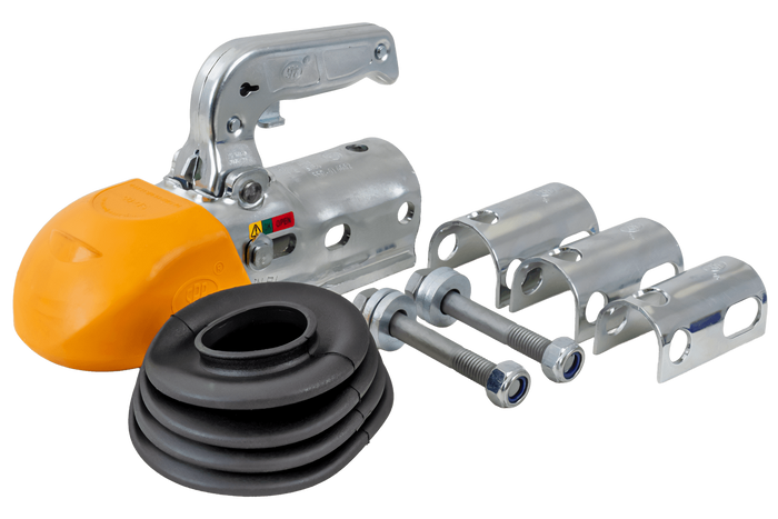STEELPRESS BC-3000.1D-00-00+Z3 Kugelkopfkupplung für 3000kg Anhänger mit 35-50mm Rohrdeichsel