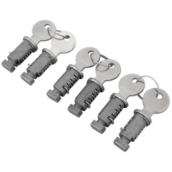 Atera Schloss- und Schlüsselset (6-teilig + 2 Schlüssel) 083011