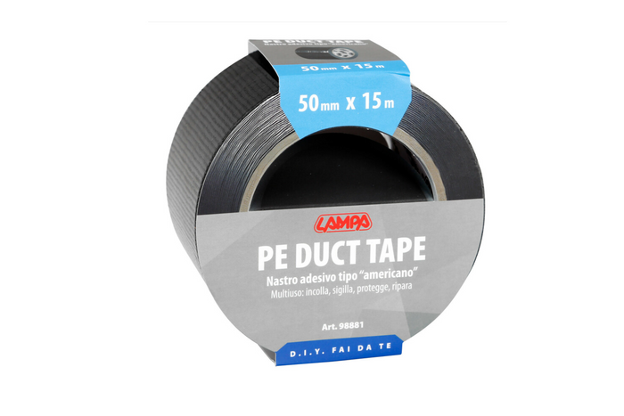 LAMP-Klebeband 15 m/50 mm schwarz