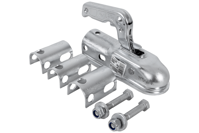 STEELPRESS ZSK-1700D+Z2 Kugelkupplung für 1700 kg Anhänger mit 35-50 mm Rohrzugstange