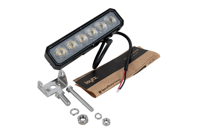 LED-Arbeitsscheinwerferreflektor LAYTZ LY7301 24xLED 2400lm rechteckig