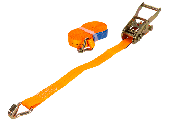 UNITRAILER 8 m/25 mm/1 t oranges Transportband mit Spanner
