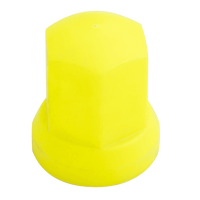 Auslasskappe mit Anzeige für Radbolzen HIGH FI33 GELB