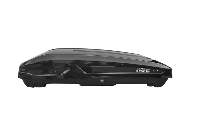 Inter Pack Monsun M Dachbox, Schwarz Metallic