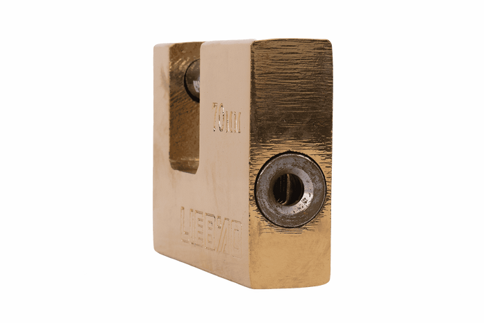 Messing-Vorhängeschloss 70mm HERMON, Ohrdurchmesser 10mm