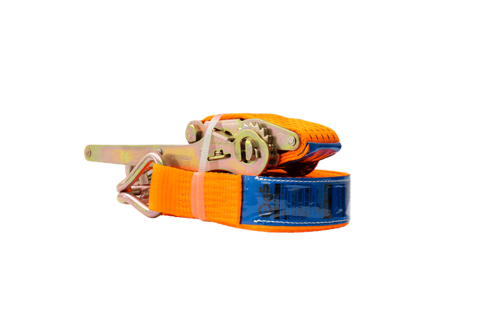 UNITRAILER ERGO 12 m/50 mm/5 t oranges Transportband mit Spanner