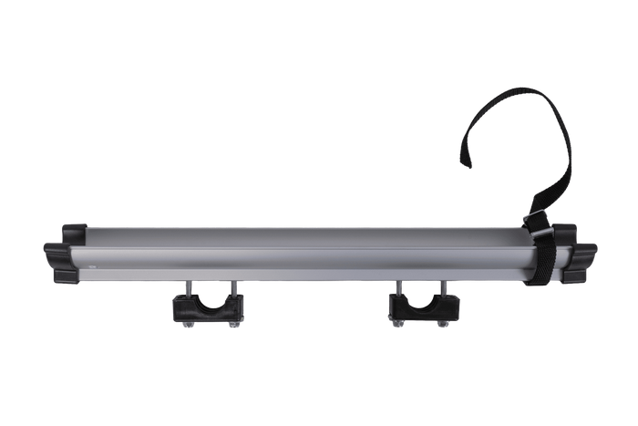 Plattform mit Anhängerkupplungsbox + Adapter für den Transport von 3 Fahrrädern Inter Pack Re-Cargo
