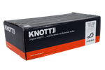 KNOTT KK7937S Zugöse für einen 3500 kg Anhänger mit 60 mm Rohrzugdeichsel, neue Ausführung