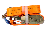 UNITRAILER 3 m/35 mm/2 t orangefarbenes Transportband mit Spanner