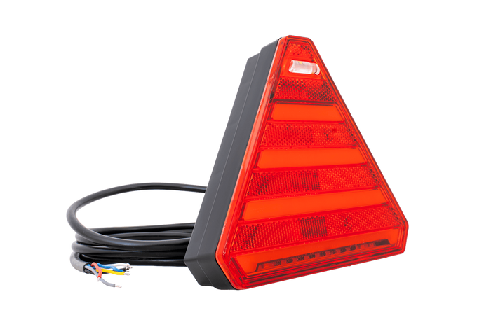 WAŚ W245 LED-Rückleuchte mit 6 Funktionen, universell