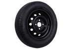 OUTLET Anhängerrad REIFEN LINGLONG 155/70 R13 75N FELGE UNITRAILER schwarz 4Jx13" 4x100 ET:30