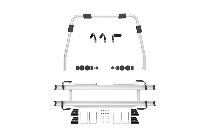 ProPlus 330242 Fahrradträger für Anhängerkupplung für 2 Fahrräder