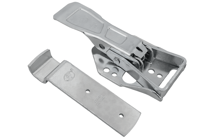 Seitenkupplung mit STEELPRESS ZB-04C+Z-01A-Verschluss für den kompletten Seitenverschluss des Anhängers