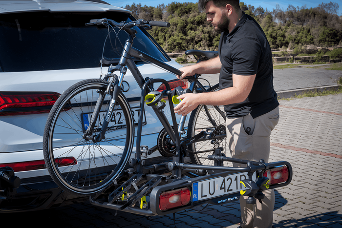 Inter Pack Quattro 13-Pin Anhängerkupplungs-Fahrradträger