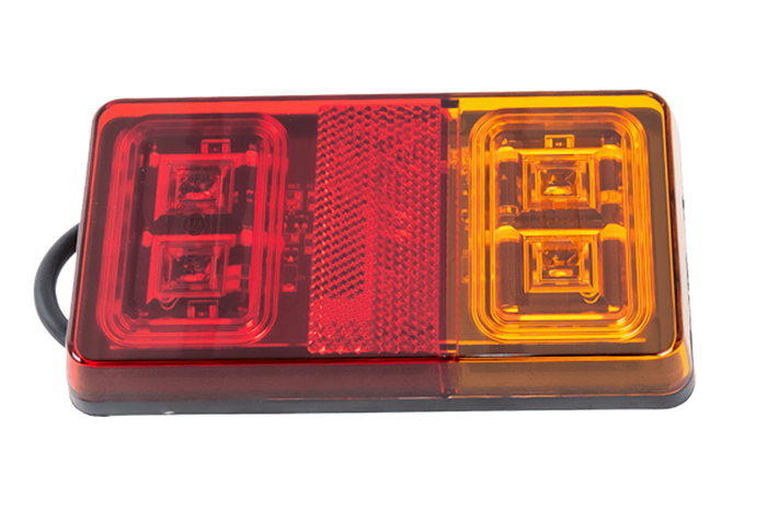 TT TECHNOLOGY TT.12029 LED Rückleuchte, 4 Funktionen, universal