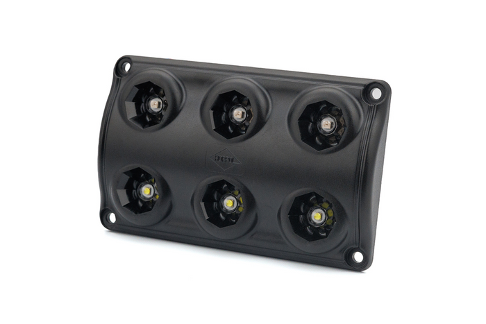 HORPOL LWD2325/CZ LED 720lm schwarze Innenraumleuchte für Autos