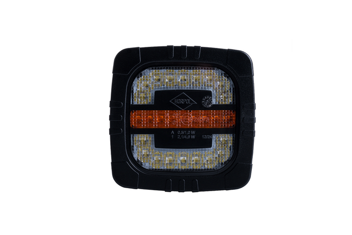 HORPOL ROCA LZD 2799 LED-Frontleuchte mit 2 Funktionen, universell