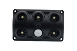 HORPOL LWD2156/CZ LED 900lm schwarze Innenraumleuchte mit Bewegungssensor