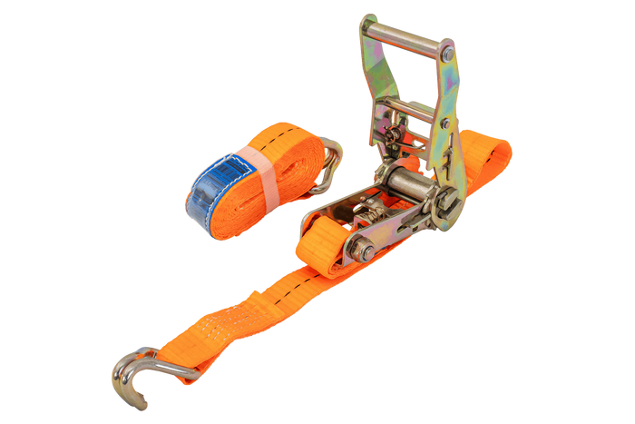 UNITRAILER 3 m/25 mm/1 t oranges Transportband mit Spanner