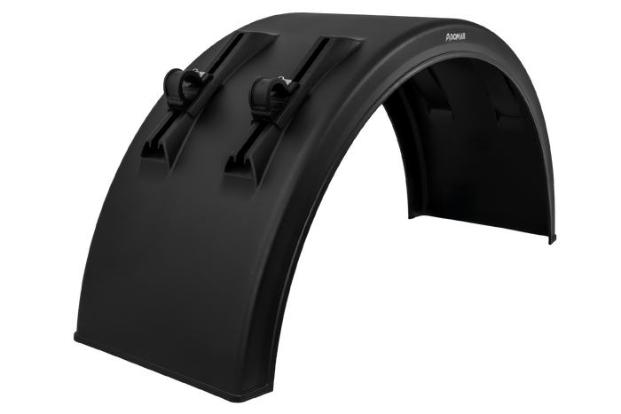 Kotflügel für Anhänger 19,5-22,5" DOMAR DK2975 Radkasten 1250/430mm mit Befestigungswinkeln