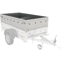 BIS-Aluminiumseitenwände für den UNITRAILER GARDEN 201 KIPP ALU-Anhänger