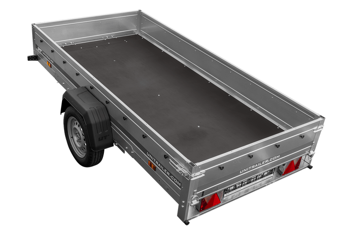 OUTLET PKW-Anhänger auf Federn 264x125 UNITRAILER GARDEN 264/R KIPP