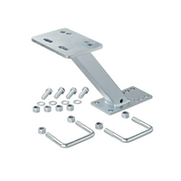 Wspornik / uchwyt na koło zapasowe z obejmami U