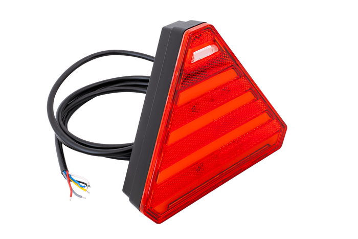 WAŚ W245 LED-Rückleuchte mit 6 Funktionen, universell