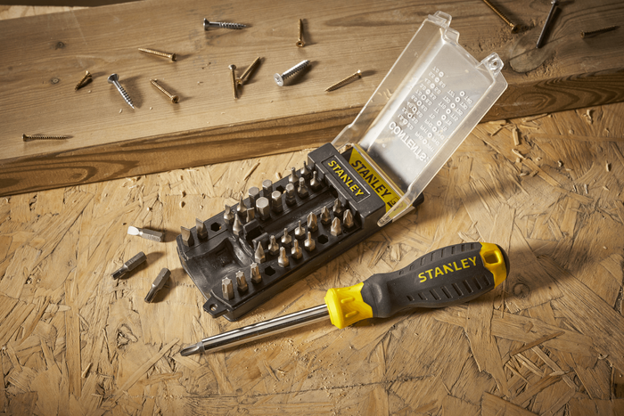 STANLEY MULTIBIT 34-teiliger Schraubendreher mit Bit-Set