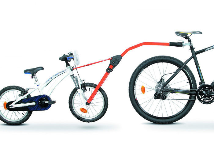 Trail Angel Fahrrad-Anhängerkupplung – Rot
