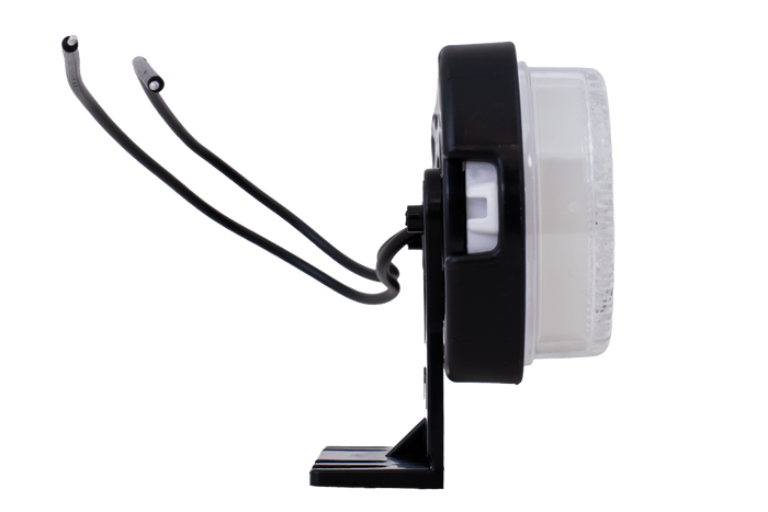 WAŚ W240 1600 LED weiße Universal-Positionsleuchte mit Halterung