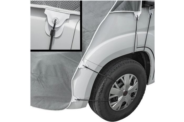 ProPlus 610682 Wärmedämmmatte für Fenster, Hitzeschutz für Fiat Ducato