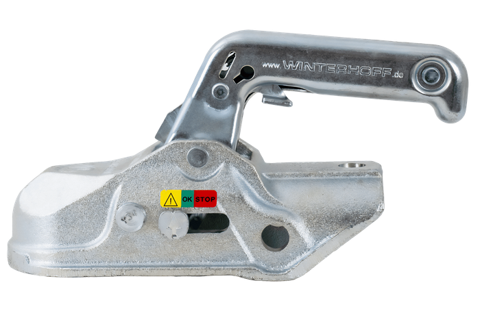 WINTERHOFF WW30-D3-K1414 Kugelkupplung für Anhänger 3000 kg mit Rohrdeichsel 50 mm