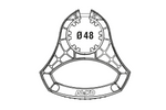 AL-KO 1931978 Manövriergriff für 48-mm-Stützrad