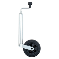 WINTERHOFF ST48-200V Stützrad 150 kg 48 mm 505–725 mm