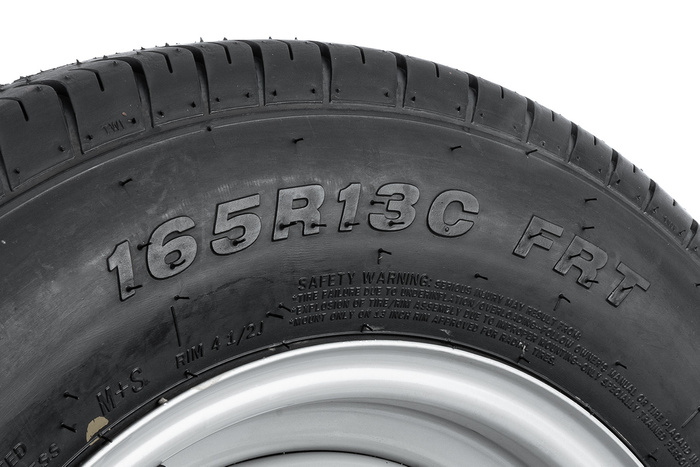 Verstärktes Rad für Anhänger LINGLONG TIRE 165/80 R13C 96/94N UNITRAILER FELGE 4,5Jx13" 5x112 ET:30