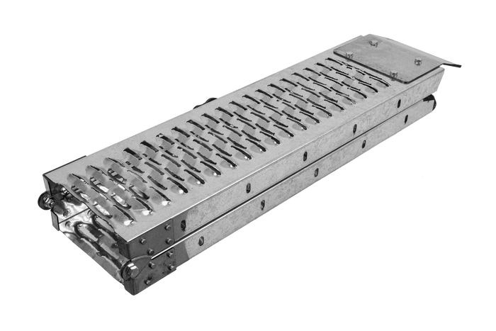 UNITRAILER ALR004 klappbare Auffahrrampe aus Stahl für Anhänger, 170 cm, 227 kg