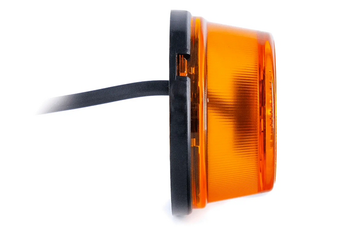FRISTOM FT-059 LED-Universalmarkierungsleuchte, orange, mit Winkelhalterung