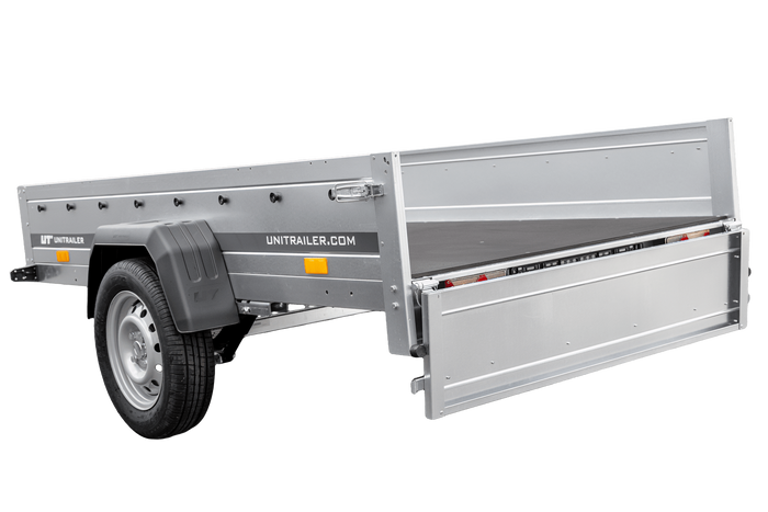 PKW-Anhänger mit Blattfedern 230x125 UNITRAILER GARDEN 230/R KIPP