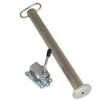 WINTERHOFF Stütze für Anhänger mit Klemmschelle 60 cm fi 48 mm 150 kg