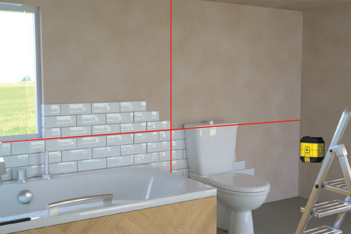 STANLEY CUBIX STHT77498-1 Kreuzlinienlaser - Rot