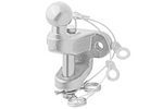 ProPlus 341213V01 Kugelkopfkupplung mit Doppelfunktion, 50 mm, 3500 kg